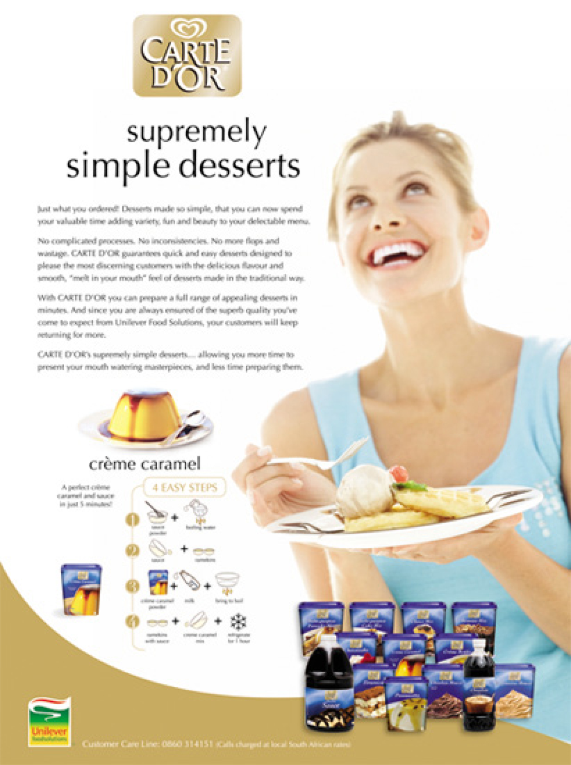 Portfolio image for Unilever (campaign 1)