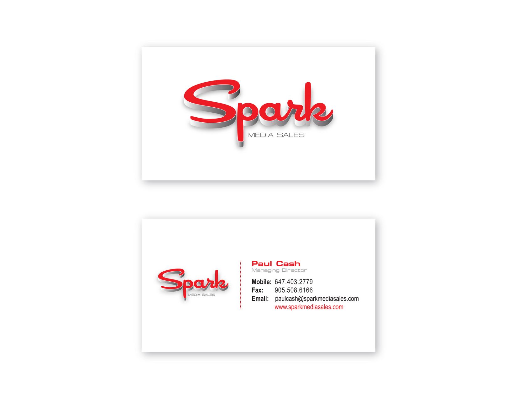 Portfolio image for Spark Media Sales